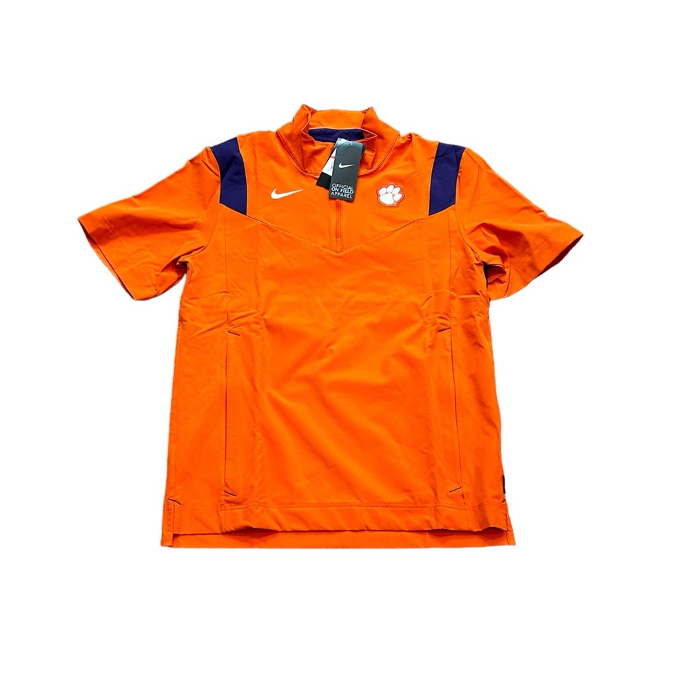 Clemson Tigers Nike Men’s 1/2 Zip Short Sleeve Jacket